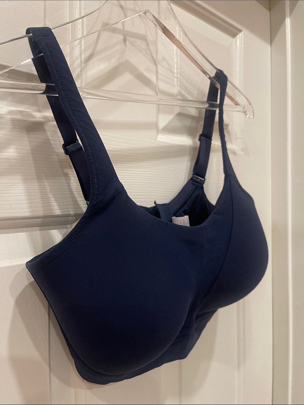 Lulu 🍋 Run Times High Support Bra Navy S:34E - Picture 2 of 4